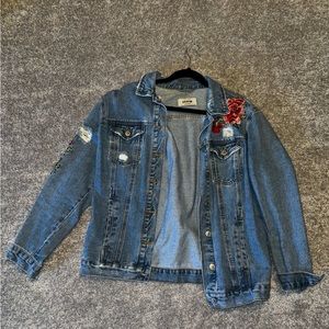 ASOS Distressed Denim Jacket